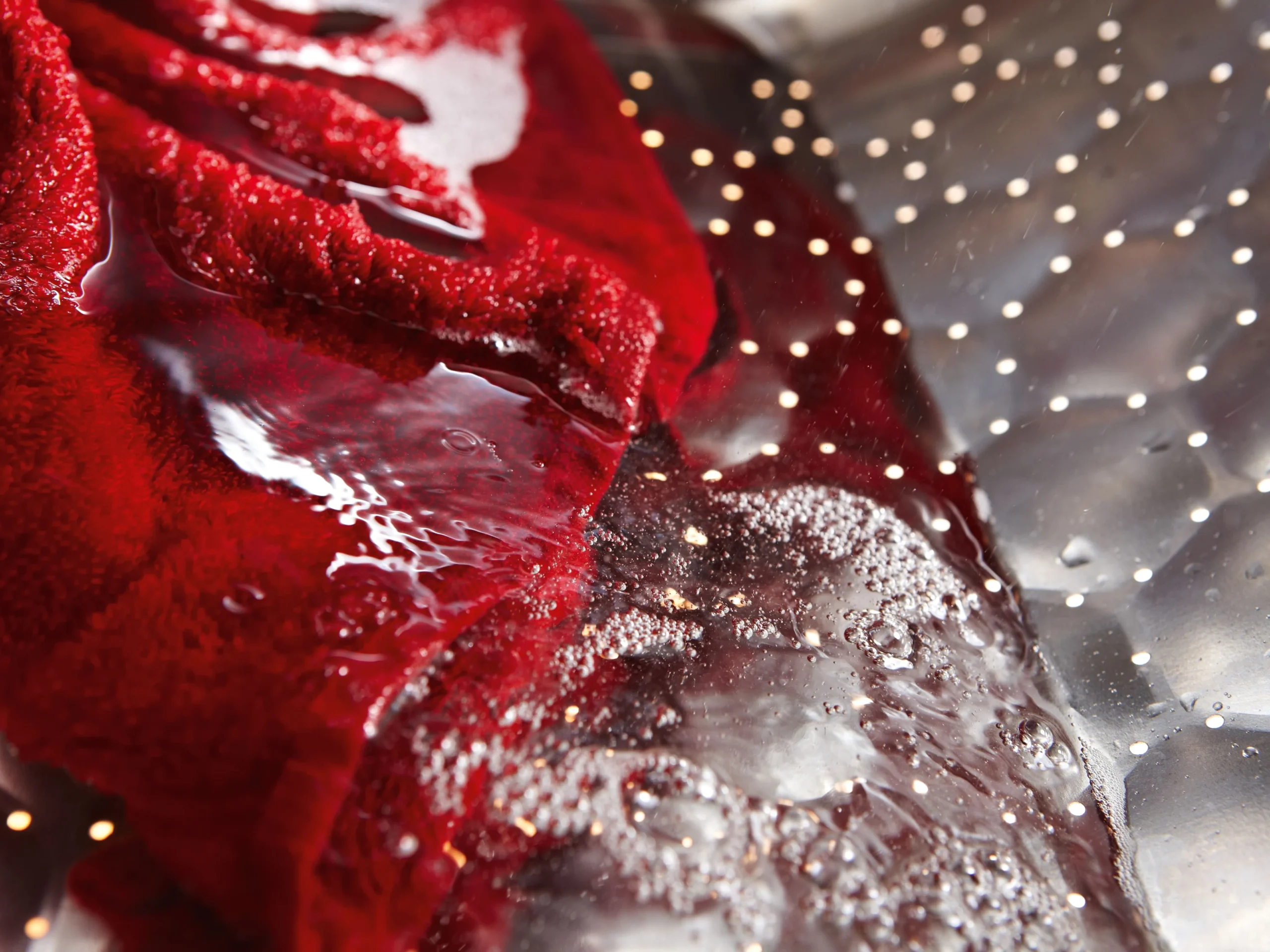 Vypláchnutie vlákien