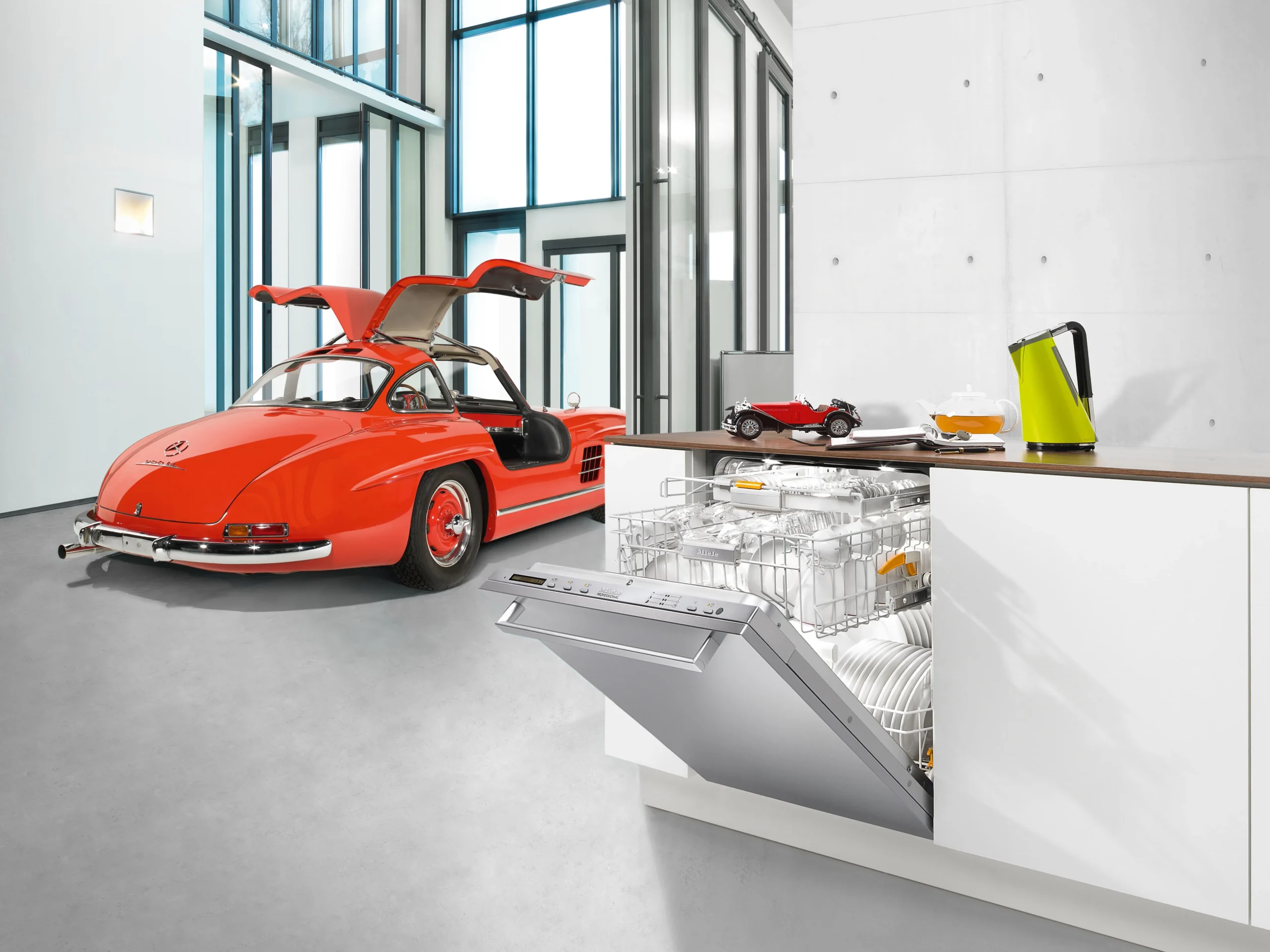 Plne integrovaná umývačka