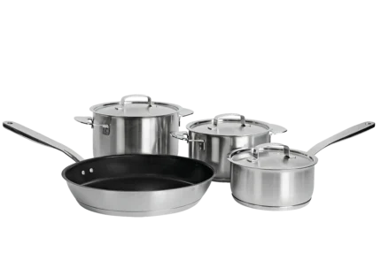 Štartovacia súprava hrncov Fiskars „All Steel“ (4-dielna)