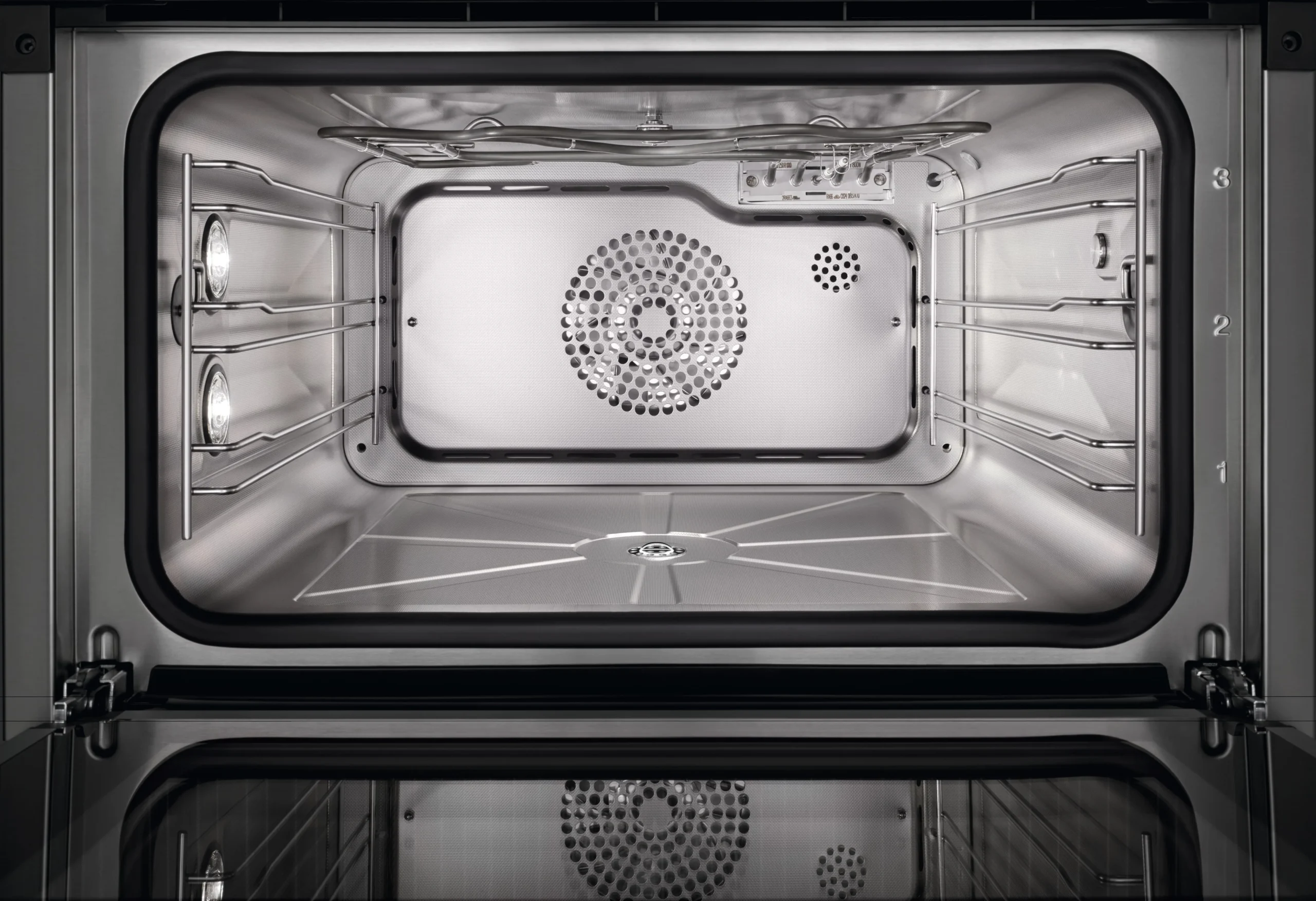 Nerezový priestor s ľanovou štruktúrou