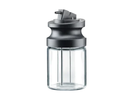 Sklenená nádoba na mlieko