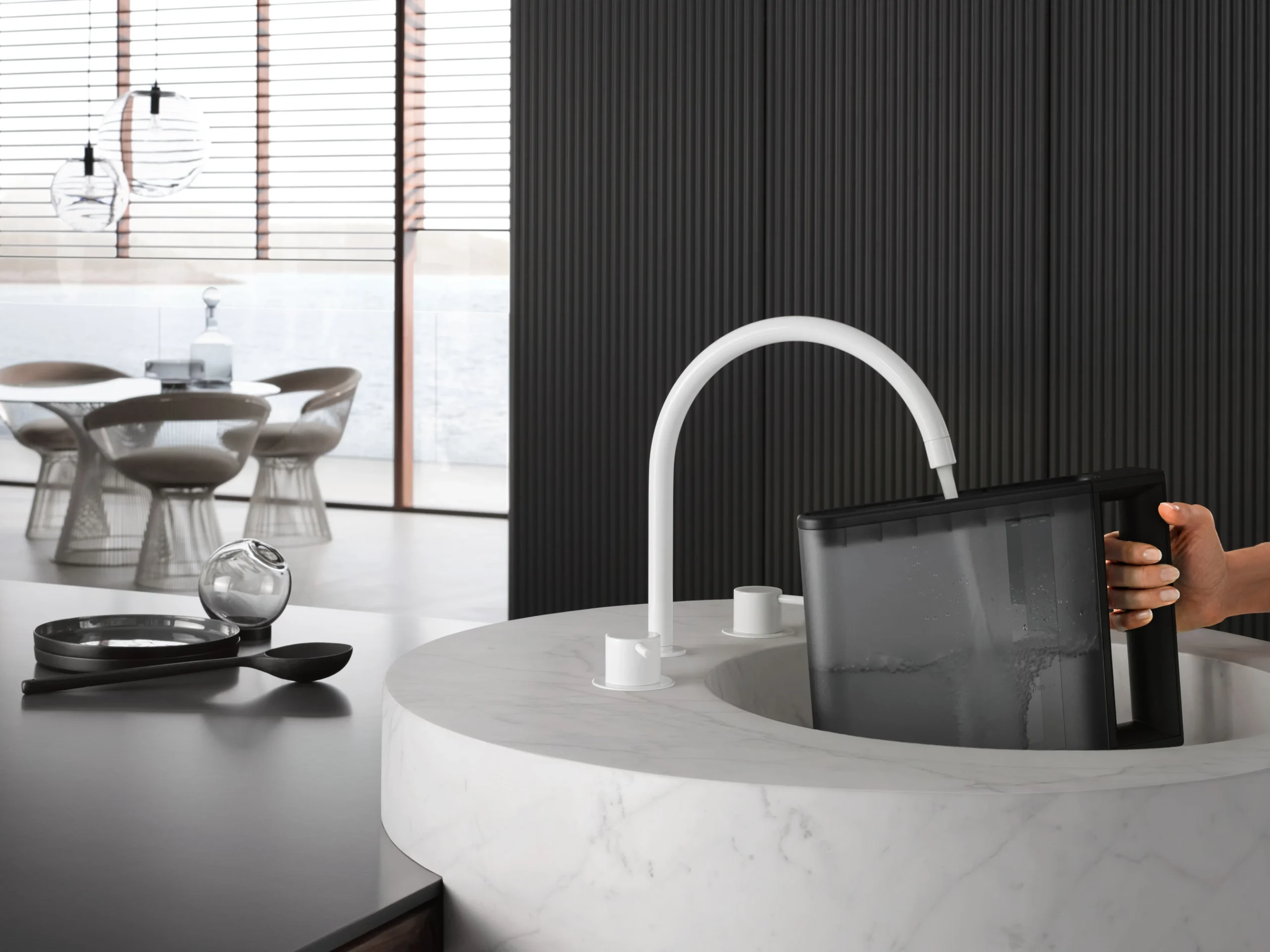 Objemný zásobník na vodu