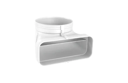 Adaptér plochého odťahového potrubia