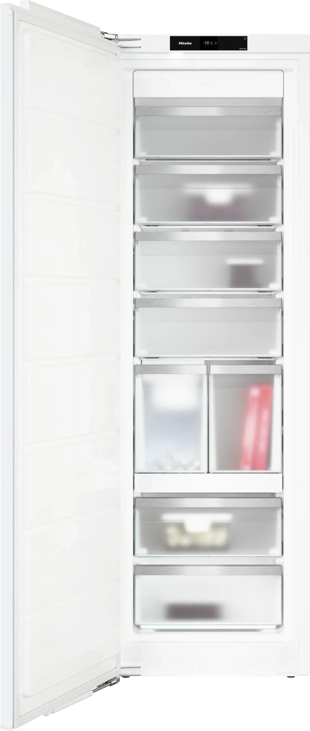 Vstavaná mraznička, výška výklenku 178 cm