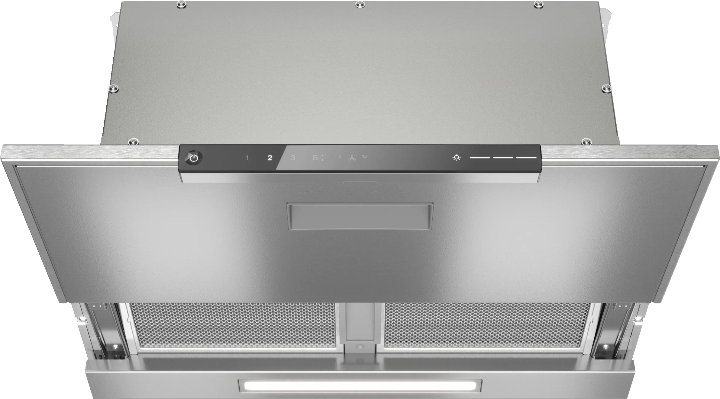 Zabudovateľný panelový odsávač pár