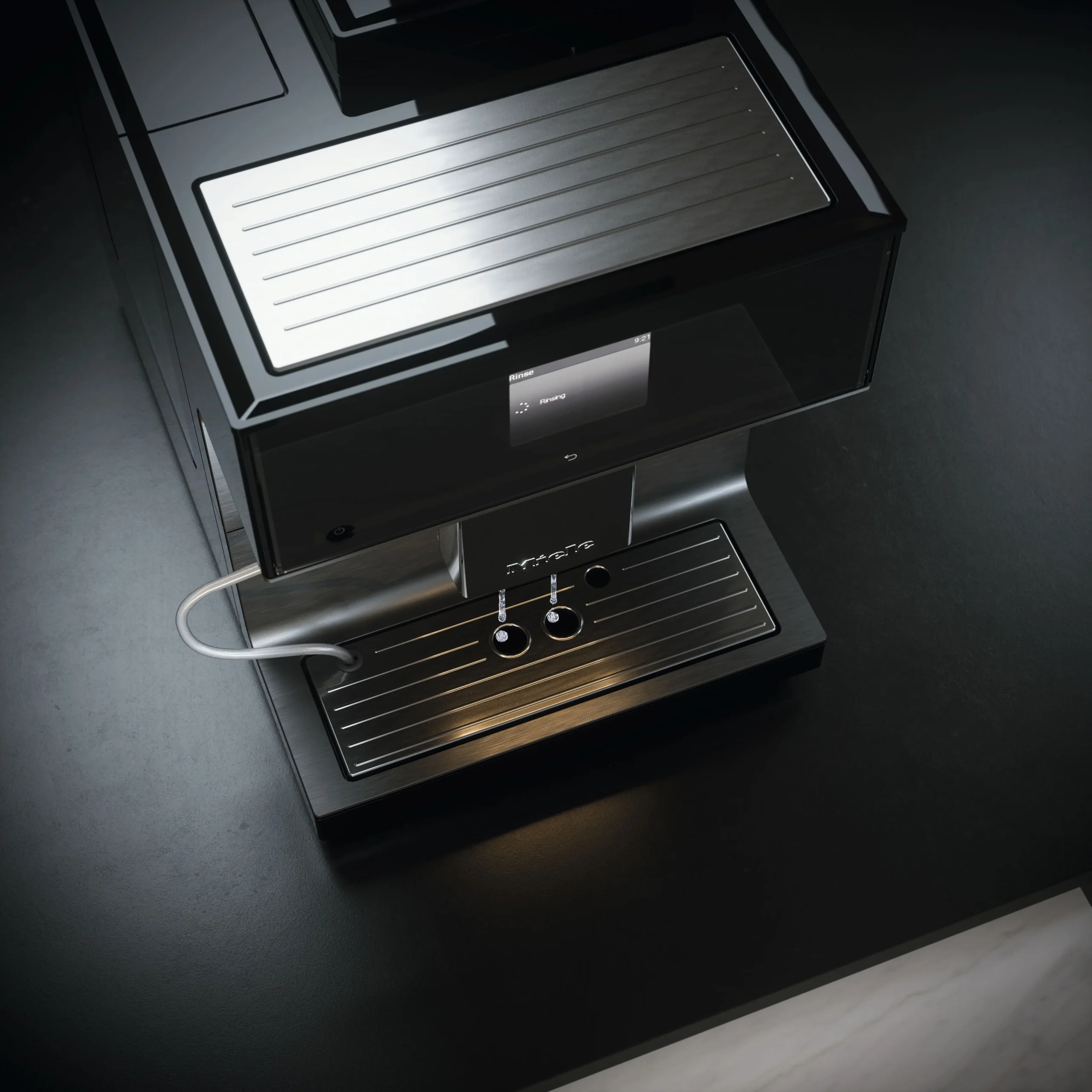 Automatické opláchnutie mlieka