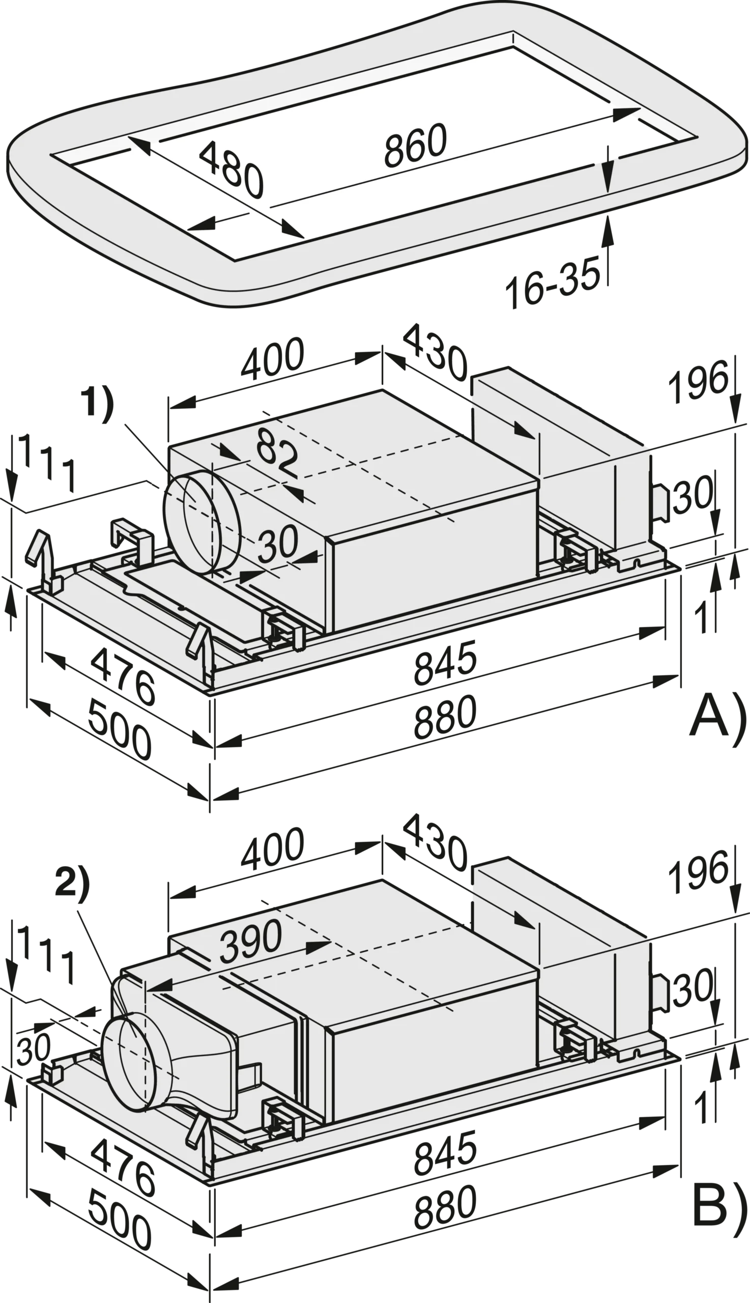 Inštalačné výkresy