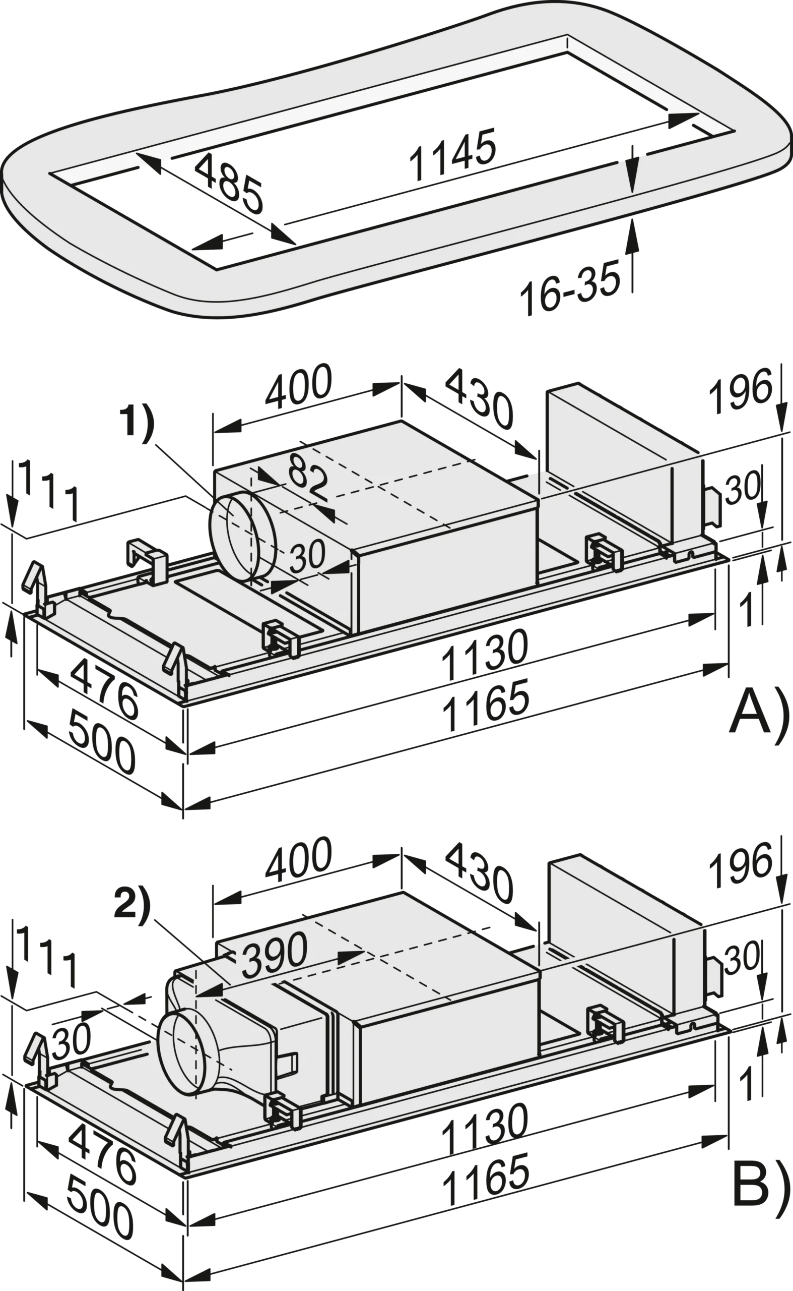 Inštalačné výkresy