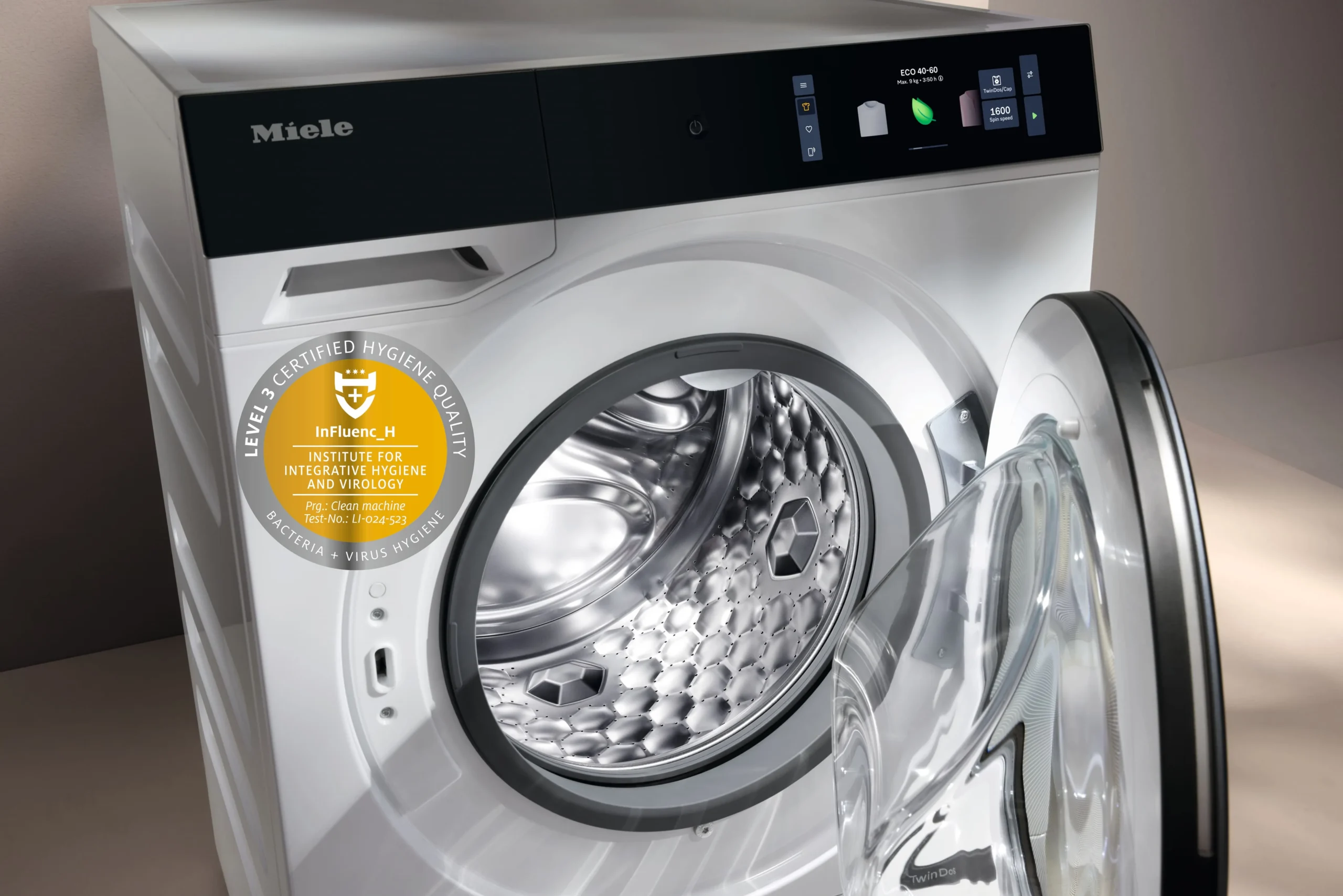 Hygienicky čistá práčka